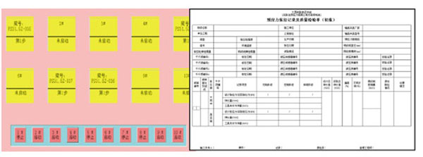 预应力张拉记录及质量检验单