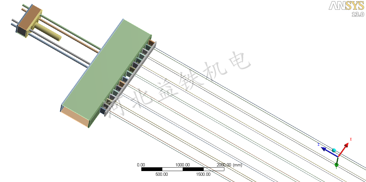张拉横梁结构分析和计算
